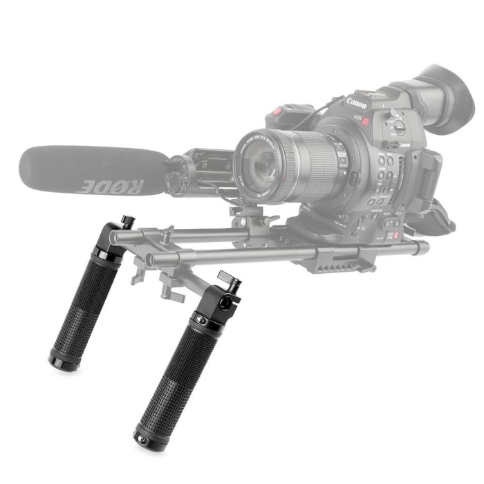 Czarny uchwyt podstawowy V2 SmallRig 1626 z zaciskiem pręta 15 mm